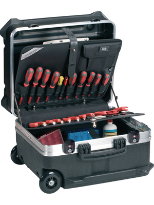 GT Line - TURTLE 350 PTS TSA - Tool case, wheeled 470 x 390 x 347 mm 8.5 kg HDPE fit for flights, TURTLE 350 PTS TSA, GT Line