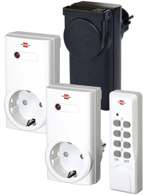 Brennenstuhl - 1507400 - Remote Control Set RCS 2044 N Comfort, 1507400, Brennenstuhl