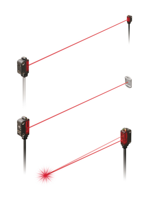 Panasonic - EX-L262-P - Laser convergent reflexive 0.2...0.7 m, EX-L262-P, Panasonic