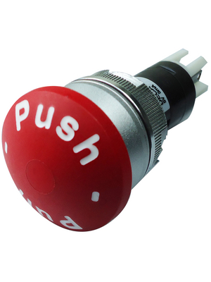 DECA - B1E05-H620R-F11 - Emergency stop push-button red 1 NO+1 NC, B1E05-H620R-F11, DECA