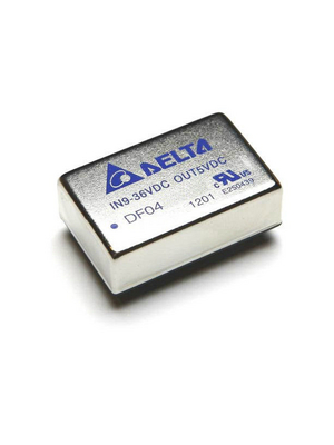 Delta-Electronics - DF04S2415A - DC/DC converter 9...36 VDC 15 VDC, DF04S2415A, Delta-Electronics