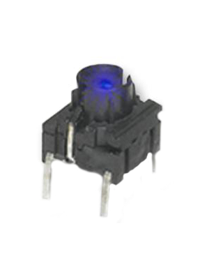 MEC - 4FSH901 - PCB key 24 VDC 50 mA Blue, 20 mA 3.4 V SMD, 4FSH901, MEC