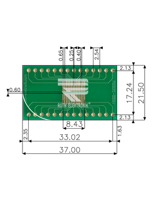 Roth Elektronik - RE931-05ST - Prototyping board FR4 Epoxide + chem. Ni/Au, RE931-05ST, Roth Elektronik