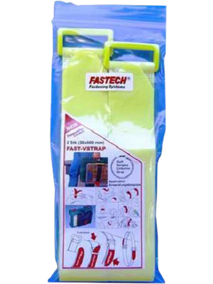 Fastech - 690-777-BAG - Strap yellow 600 mm x38 mm, 690-777-BAG, Fastech