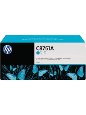 Hewlett Packard (DAT) - C8751A - Ink C8751A Cyan, C8751A, Hewlett Packard (DAT)