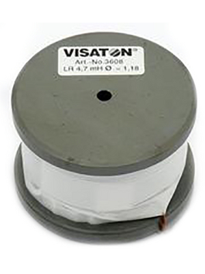 Visaton - LR-Ferritspule 1,5 mH, 3601 - Crossover Coil, LR-Ferritspule 1,5 mH, 3601, Visaton