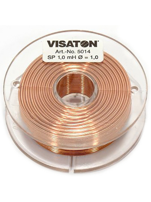 Visaton - Luftspule SP 1,0 mH, 4986 - Crossover Coil, Luftspule SP 1,0 mH, 4986, Visaton