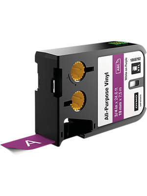 Dymo - 1868792 - XTL all-purpose vinyl label, 1868792, Dymo