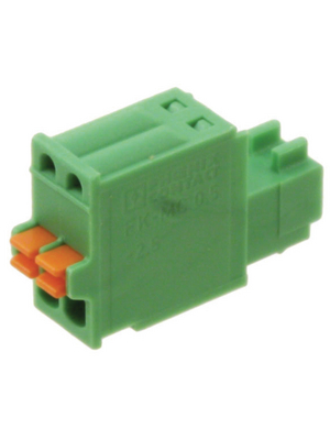 Phoenix Contact - FK-MC 0,5/ 2-ST-2,5 - Female header Spring Clamp Terminals 2P, FK-MC 0,5/ 2-ST-2,5, Phoenix Contact