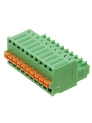 Phoenix Contact - FK-MC 0,5/10-ST-2,5 - Female header Spring Clamp Terminals 10P, FK-MC 0,5/10-ST-2,5, Phoenix Contact