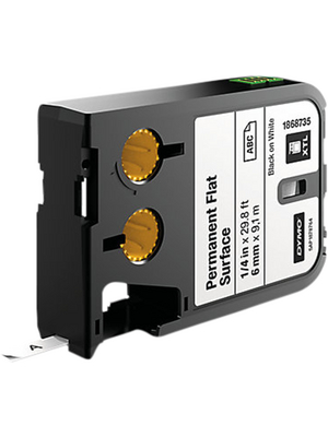Dymo - 1868735 - XTL permanent labels for flat surfaces, 1868735, Dymo