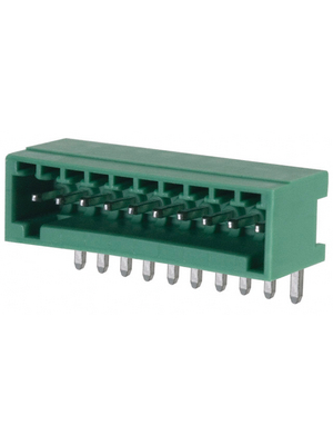 Phoenix Contact - MC 0,5/10-G-2,5 - Pin header 90° Solder Pin [PCB, Through-Hole] 10P, MC 0,5/10-G-2,5, Phoenix Contact