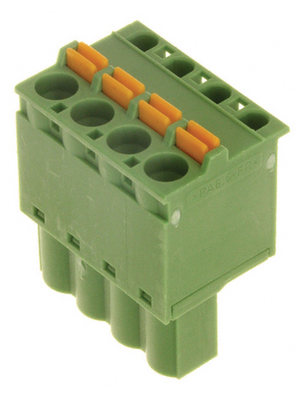 Phoenix Contact - FKC 2,5/4-ST-5,08 - Female header Spring Clamp Terminals 4P, FKC 2,5/4-ST-5,08, Phoenix Contact
