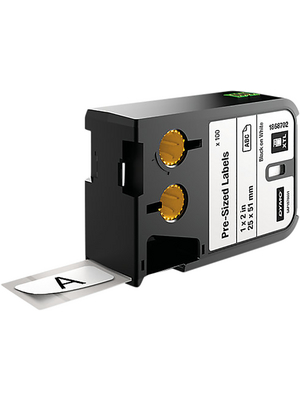 Dymo - 1868702 - XTL pre-assembled label black on white, 1868702, Dymo
