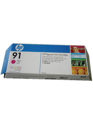 Hewlett Packard (DAT) - C9484A - Ink triple pack 91 magenta, C9484A, Hewlett Packard (DAT)