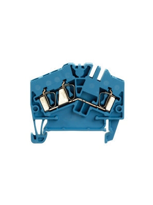 Weidmller - ZDU 2.5-2/3AN BL - Terminal block blue 0.5...4 mm2, 1706040000, ZDU 2.5-2/3AN BL, Weidmller