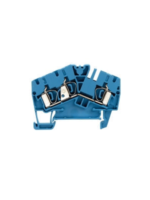 Weidmller - ZDU 4-2/3AN BL - Terminal block blue 0.5...6 mm2, 1770860000, ZDU 4-2/3AN BL, Weidmller