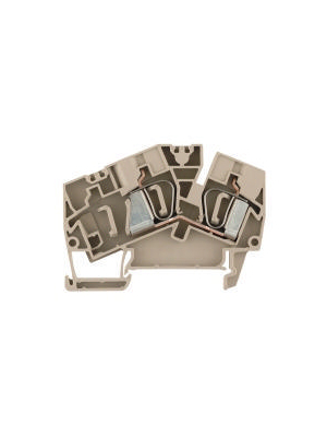 Weidmller - ZDU 6-2/2AN - Terminal block beige 0.5...10 mm2, 1771380000, ZDU 6-2/2AN, Weidmller