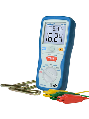 PeakTech - PeakTech 2700 - Earth Resistance Tester, PeakTech 2700, PeakTech