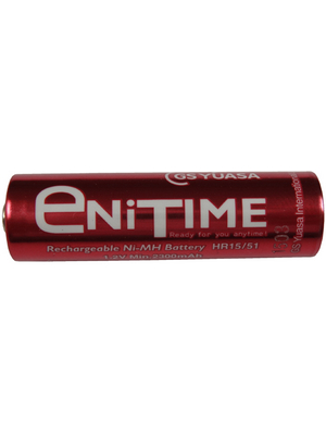 Yuasa - 5198-AACX2300-CF - NiMH rechargeable battery 1.2 V 2300 mAh, AA, 5198-AACX2300-CF, Yuasa