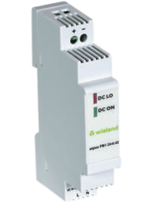 Wieland - 81.000.6300.0 - Switched-mode power supply 24 VDC/0.42 A 10 W Phases=1, 81.000.6300.0, Wieland