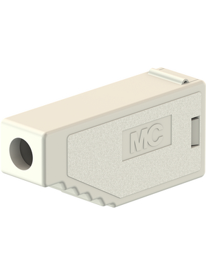 Staeubli Electrical Connectors - KT425-A WITHE - Insulation ? 4 mm white CAT I N/A, KT425-A WITHE, St?ubli Electrical Connectors