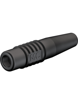 Staeubli Electrical Connectors - KT410-L BLACK - Insulation ? 4 mm black CAT I N/A, KT410-L BLACK, St?ubli Electrical Connectors