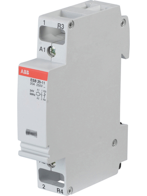 ABB - ESB20-11 24V 50Hz / 28V 60Hz - Contactor 24 V 1 NC+1 NO Screw Terminal, ESB20-11 24V 50Hz / 28V 60Hz, ABB