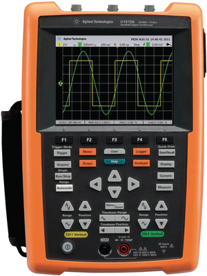Keysight - U1610A - Handheld Oscilloscope Keysight U1600 2x100 MHz 1 GS/s, U1610A, Keysight
