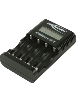 Ansmann - POWERLINE 4 LIGHT - Charger NiMH/NiCd 4 x  AAA / AA, POWERLINE 4 LIGHT, Ansmann