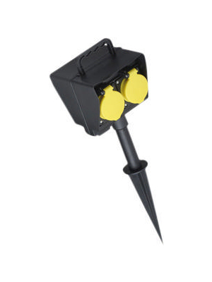 Bachmann - 394.182 - Garden socket outlet, 4xF (CEE 7/3), 2.0 m, 394.182, Bachmann