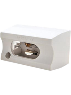 Bailey - 92600037500 - Lamp holder, S14d, white, 92600037500, Bailey