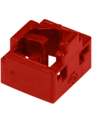 Black Box - PL-AB-RD-25PAK - LockPORT Port Locks, red, 25, PL-AB-RD-25PAK, Black Box