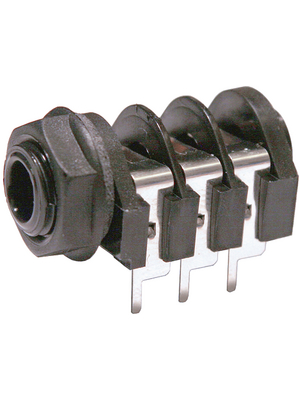 Cliff - S2/BBB/PC TYPE A - Flush-mounted jack socket 6.35 mm 3P, S2/BBB/PC TYPE A, Cliff