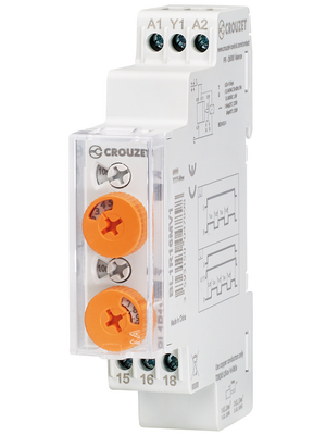 Crouzet - BL1R16MV1 - Time lag relay Syr-Line Clock generator, asymmetrical, 1 change-over (CO), BL1R16MV1, Crouzet