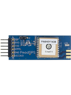 Digilent - 410-237 PMODGPS - PmodGPS, Module, UART / RTCM / NRST, 410-237 PMODGPS, Digilent