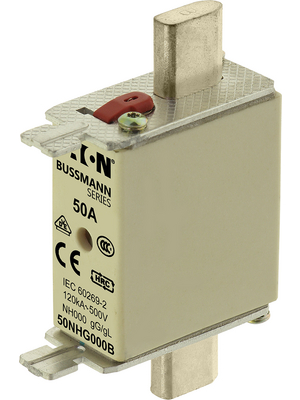 Eaton - 50NHG000B - Fuse link 50 A NH000, 50NHG000B, Eaton