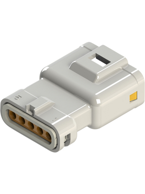 Edac - 560-005-000-111 - Plug housing Pitch2.5 mm Poles 5 560, 560-005-000-111, Edac