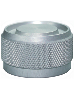 Elma - K1-RB-S60 - Aluminium Knob silver 28.6 mm, K1-RB-S60, Elma