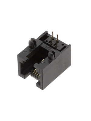 Encitech Connectors - RJJU-64-123-E3H-011 - Modular Jack  6/4, RJJU-64-123-E3H-011, Encitech Connectors