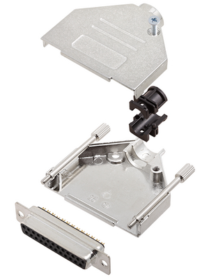 Encitech Connectors - DTZK25-DBS-K - D-Sub socket kit 25P, DTZK25-DBS-K, Encitech Connectors