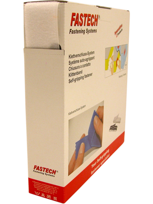 Fastech - B50-SK-L-000025 - Self-adhesive loop fasteners white 25.0 m x50 mm, B50-SK-L-000025, Fastech