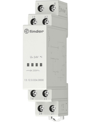 Finder - 13.12.0.024.0000 - Relay Call & reset,AgCdO, 13.12.0.024.0000, Finder