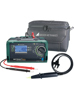 Gossen Metrawatt - METRISO BASE-Set - Insulation tester 99.9 GOhm 50 V / 100 V / 250 V / 500 V 1000 VAC TRMS AC, METRISO BASE-Set, Gossen Metrawatt