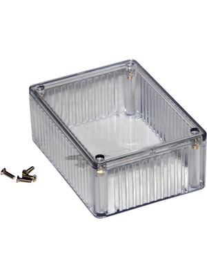Hammond - 1591STCL - Plastic enclosure clear 82 x 40 mm Polycarbonate, 1591STCL, Hammond