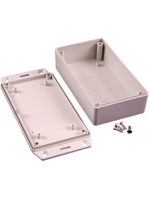 Hammond - 1591XXBFLGY - Plastic enclosure grey 63 x 28 mm ABS plastic, 1591XXBFLGY, Hammond