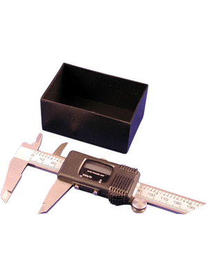 Hammond - 1596B105-5 - Potting box, black, 50 x 35 mm, ABS, 1596B105-5, Hammond