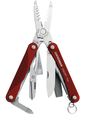 Leatherman - SQUIRT ES4 RED - Multipurpose tool, SQUIRT ES4 RED, Leatherman