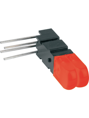 Mentor - 1803.2231 - PCB LED 5 x 5 mm round red standard, 1803.2231, Mentor