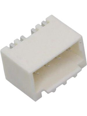 Molex - 87438-0443 - Pin header Pitch1.5 mm Poles 4 with shroud Pico-SPOX?, 87438-0443, Molex